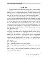 38 Hoàn thiện kế toán nguyên vật liệu tại Công ty Cơ khí - Điện Thuỷ Lợi