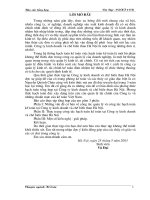 148 Công tác hạch toán kế toán tại Công ty kinh doanh và chế biến than Hà Nội