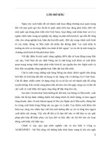 Một số giải pháp đẩy mạnh xuất khẩu chè ở Công ty AGREXPORT - Hà Nội