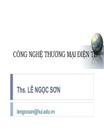 Công nghệ thương mại điện tử