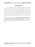 Phân tích sự biến động tình hình tài chính và giá chứng khoán công ty cổ phần đường Biên Hòa - Đồng Nai