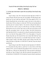 Phân tích hệ thống tổ chức khuyến nông Việt Nam