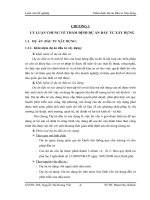 Lý luận chung về thẩm định dự án đầu tư xây dựng