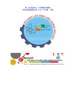 Hội giao lưu sinh viên ngành khoa học