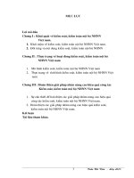 5 Hoàn thiện các giải pháp nhằm nâng cao hiệu quả kiểm soát, kiểm toán nội bộ Ngân hàng nhà nước Việt Nam