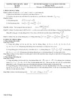 Đề thi thử đại học Toán 2010 Đề số 17
