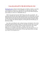 Cung cấp, phân phối và lắp đặt hệ thống báo cháy