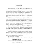 12 Kế toán tiêu thụ thành phẩm và xác định kết quả tiêu thụ thành phẩm ở Công ty TNHH Dương Phú