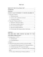 Định hướng và giải pháp phát triển thương mại Điện tử ở Việt Nam