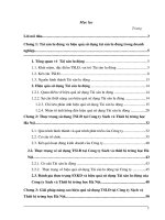 Giải pháp nâng cao hiệu quả sử dụng Tài sản lưu động tại Công ty Sách và thiết bị trường học Hà Nội