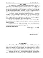 83 Kế toán chi phí sản xuất và tính giá thành sản phẩm tại Công ty cổ phần môi trường và dịch vụ đô thị Việt Trì