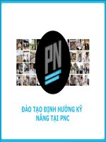 Đạo tào định hướng kỹ năng tại PNC