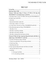 Phân tích tình hình kinh doanh xuất khẩu của chi nhánh Hà Nội, thuộc công ty CTCP XNK v XD công trình Trannimexco