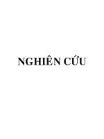 Nghiên cứu  khảo sát thành phần hóa học cao Etyl của vỏ cây vấp