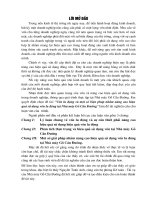 125 Vốn lưu động và một số biện pháp nhằm nâng cao hiệu quả sử dụng vốn lưu động tại Nhà máy Gỗ Cầu Đuống.Doc