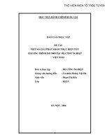 MỘT SỐGIẢI PHÁP NHẰM THỰC HIỆN TỐT CHƯƠNG TRÌNH ISO 9000 TẠI BỘCÔNG NGHIỆP VIỆT NAM