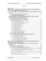 Tình hình thẩm định dự án vay vốn tại Ngân hàng TMCP Ngoại thương Việt Nam- Chi nhánh Hải Dương. Thực trạng và giải pháp