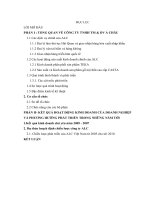 Tình hình hoạt động kinh doanh của công ty ALC và phương hướng phát triển trong những năm tới