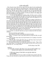 nâng cao chất lượng công tác giải quyết khiếu nại trong bảo hiểm con người phi nhân thọ