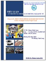 Chính sách bảo hộ ngành ô tô ở Việt Nam