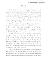 huy động và cho vay vốn của ngân hàng nông nghiệp và phát triển nông thôn Lào Cai