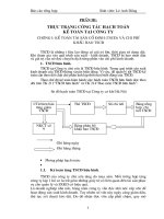 86 Kế toán tài sản cố định (tài sản cố định) và chi phí khấu hao tài sản cố định tại Công ty cơ khí hà nội