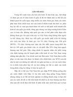 WTO và những vấn đề đặt ra cho Việt Nam khi trở thành thành viên của WTO