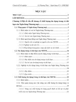 Nâng cao chất lượng tín dụng trung và dài hạn tại Ngân hàng TMCP Nhà Hà Nội