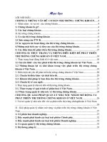 Những vấn đề cơ bản về thị trường chứng khoán