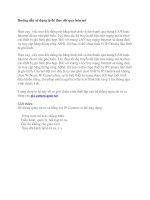 Huong dan su dung camera ip xem qua mang ineternet