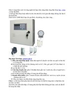 Hệ thống báo trộm bao gồm