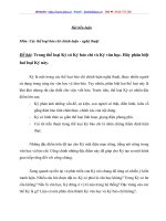 Phân biệt 2 thẻ loại : Ký báo chí và Ký văn học.