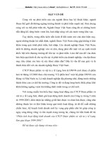 Phân tích hoạt động kinh doanh của CTCP dược phẩm và vật tư y tế Lạng Sơn giai đoạn 1999-2003