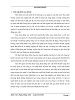 tổ chức kế toán doanh thu, chi phí và xác định kết quả kinh doanh tại chi nhánh công ty cổ phần Charoen Pokphand Việt Nam