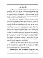 Vốn kinh doanh và những biện pháp nâng cao hiệu quả sử dụng vốn kinh doanh ở công ty Thương mại và sản xuất nhựa Đônng á