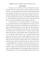 Đánh giá thực trạng phân tích các yếu tố của quá trình sản xuất tại Công ty may TNHH Hà Đông