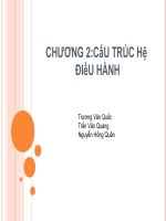 Cấu trúc hệ điều hành