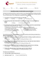 Quan điểm của bạn về việchút thuốc lá tại các nhà hàng