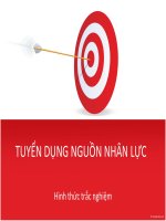 Tuyển dụng nguồn nhân lực