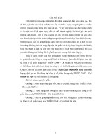 Một số giải pháp nhằm nâng cao chất  lượng dịch vụ sau bán hàng tại công ty cổ phần thang máy THIÊN NAM –  Chi  nhánh Hà Nội