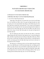 595 Hoàn thiện nghiệp vụ cho vay của Sở giao dịch I- Ngân hàng Công thương Việt Nam (82tr)