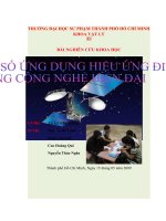 Một số ứng dụng hiệu ứng điện từ trong công nghệ hiện đại