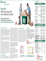 Nền tảng vững chắc cho tương lai của bạn