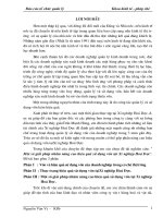 Một số giải pháp nhằm nâng cao hiệu quả sử dụng vốn tại Xí nghiệp Hóa Dược