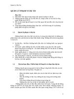 quản lý phạm vi dự án