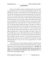 Bảo hiểm vật chất xe ô tô - thực trạng và một số giải pháp nhằm nâng cao hiệu quả của nghiệp vụ này tại phòng bảo hiểm Đống Đa, công ty bảo hiểm Hà Nội