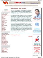 Đột tử khi vận động quá mức