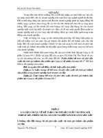 Hoàn thiện Kế toán chi phí sản xuất & tính giá thành sản phẩm tại Công ty Cổ phần LiLama 69-1