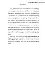 Thực trạng và giải pháp nâng cao năng lực xuất khẩu hàng nông sản của công ty xuất nhập khẩu và hợp tác đầu tư Vilexim