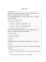 Đánh giá hoạt động kinh doanh và phương hướng phát triển công ty cổ phần Dược Vĩnh Phúc